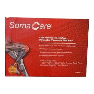 CLEARANCE Soma Care 6 Piece Renewable Therapeutic Heat Pack
